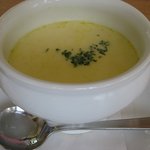 スープ（この日はコーンスープでした）