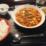 個室中華 唐文記 - 麻婆豆腐定食2辛