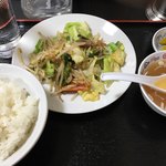 大連菜館 - 野菜炒め定食