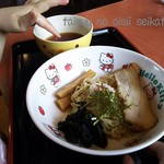 中華飯店 幡龍 - 子どもメニューからざるラーメン