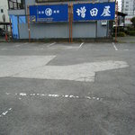 中央 増田屋 - 駐車場