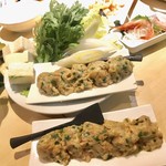 お食事処 あかだも - つくね鍋