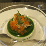 スゥリル - 30年2月　蕪　百合根　毛蟹　塩いくら