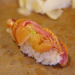 うを徳 - 赤貝ひも