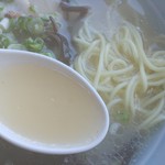 あづまラーメン - スープ麺アップ