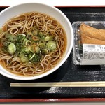 生そば 丼ぶり あずみ野 - かけそばといなり寿司