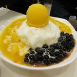 芒果皇帝 - 「新鮮なマンゴとタピオカかき氷」(180元：約700)