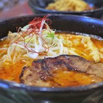 麺屋はちれん - 辣醤めんと生姜ごはん