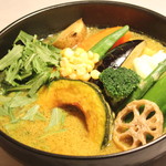 蔬菜咖喱湯