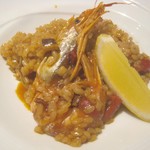 アルドアック - 魚介類のパエージャ