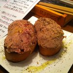 鶏白レバームース　650円