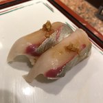 ぶんぶく寿司 - しまあじ