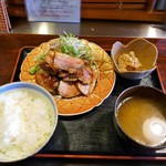 和カフェ 茶囲家 - ホロホロ鳥照り焼きセット