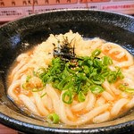 ふたみうどん研究所 - たまかけうどん♪