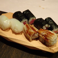 会員制 寿司割烹鷹勝 中洲店 - ◆「鉄火巻き」「煮穴子」「烏賊」