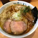 麺屋 そにどり - 海老わんたんめん、大盛