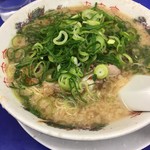 来来亭 堺白鷺店 - ラーメン 背脂多め ねぎ多め しょうゆ濃いめ(^ ^)