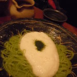 東京 土山人 - 青しそぎりのとろろそば