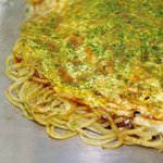 お好み焼き 大樹 - 七枚目：冬キャベツによるペッタンコ焼き（過去画像）