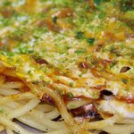 お好み焼き 大樹 - 八枚目：絶妙仕上げのカリモチそば（過去画像）