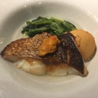 THE KAWABUN NAGOYA - 真鯛の味噌焼きと百合根饅頭  スープ仕立て