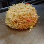 源亀 - 焼きの途中姿