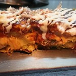 源亀 - 焼き上がり断面