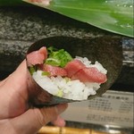 千石寿司 - ネギトロ手巻き寿司