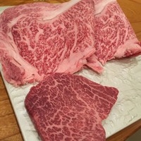 東京肉しゃぶ家 - 但馬太田牛サーロインと銘柄牛フィレ