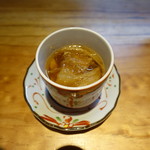 明道町中国菜 一星 - 聖護院かぶら、貝柱、金華ハム等と蒸し上げたふかひれスープ