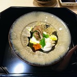 味あら井 - 菜の花の白和え