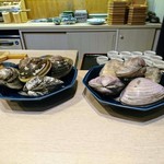 味あら井 - 右が千葉産、左が杵築産