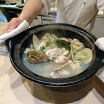 味あら井 - 蛤鍋