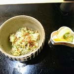 味あら井 - 土鍋ご飯と香の物