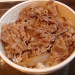 すき家 - 牛丼（ミニ）