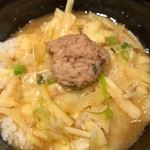麺屋一燈 - 小ライス＋とろけるチーズ