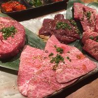 焼肉 433 - シャトーブリアンのヒレ、ザブトン、レバー、厚切りタン、厚切りハラミ