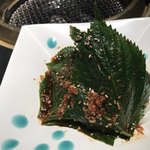 高麗房 - エゴマの醤油漬け