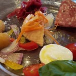 緑のイスキア - 「前菜盛り合わせのランチセット」