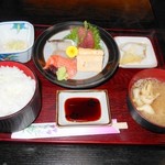 割烹 九重 - 刺身定食