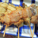 鳥岡 - トントロ　塩焼き