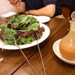 ア ミオ アージョ - このドレッシングが美味しい！