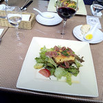 天気がいい日はテラスで一杯（笑）