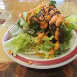 ケララバワン - まずはサラダが･･･って　以前からこんなに凄かったっけ？