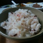 ポカポカ - 「日替わりランチ」の御飯