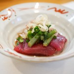 Sushi Arata - 鰹 新わらび