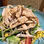 Isorokuya - 冠地鶏のサラダ