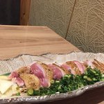 Isorokuya - 冠地鶏の炙りたたきネギまみれ