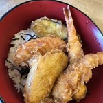 しん田 - たれシミシミの天丼