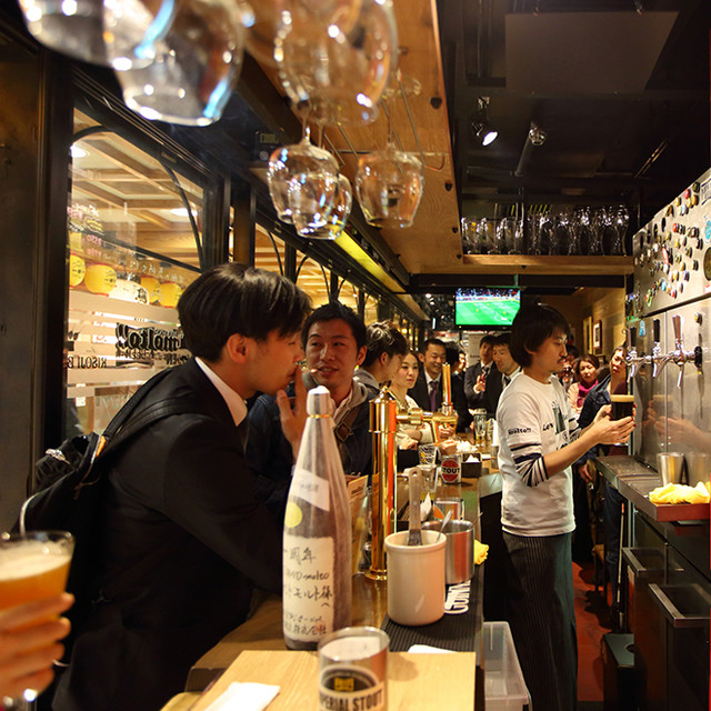 ビアスタンドモルト Beer Stand Molto 大阪梅田 阪急 立ち飲み居酒屋 バー 食べログ